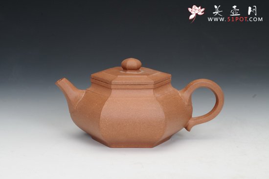 紫砂壶图片：大彬六方 - 宜兴紫砂壶网