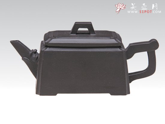 紫砂壶图片：宝方  黑泥  2... - 宜兴紫砂壶网