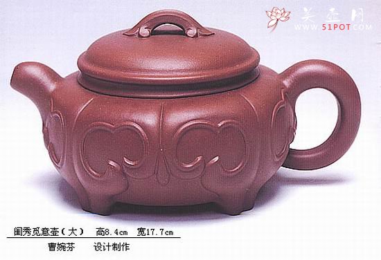 紫砂壶图片：闺秀觅壶 - 宜兴紫砂壶网