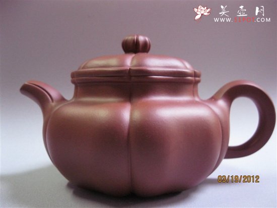 紫砂壶图片：葵仿古 - 宜兴紫砂壶网