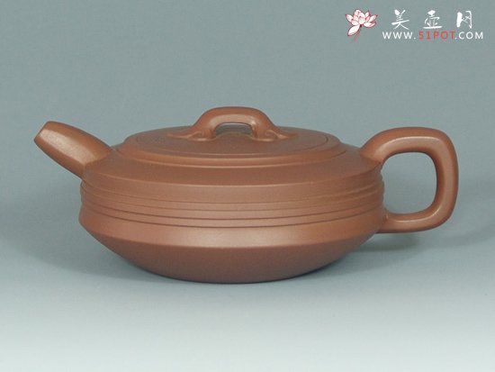 紫砂壶图片：云肩如意 - 宜兴紫砂壶网