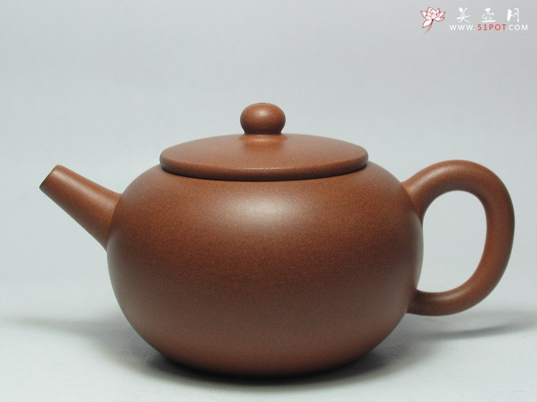 紫砂壶图片：圆珠老段泥 - 宜兴紫砂壶网