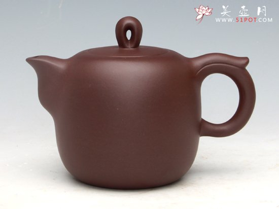 紫砂壶图片：凤鸣（紫泥）320ML - 宜兴紫砂壶网