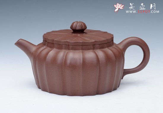 紫砂壶图片：葵八瓣 - 宜兴紫砂壶网