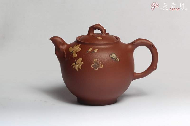 紫砂壶图片：玉兰壶 - 宜兴紫砂壶网