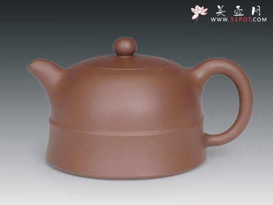 紫砂壶图片：一线圆 - 宜兴紫砂壶网