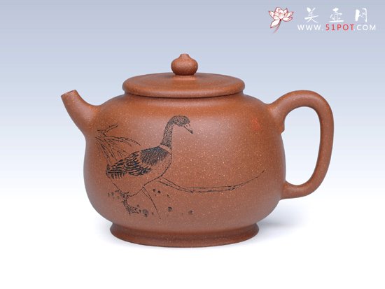 紫砂壶图片：田园情趣 - 宜兴紫砂壶网