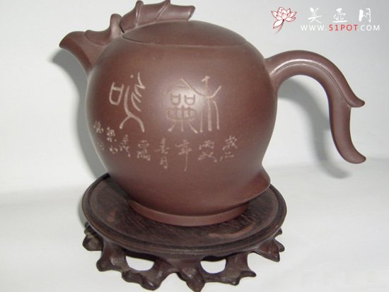 紫砂壶图片：凤壶 - 宜兴紫砂壶网