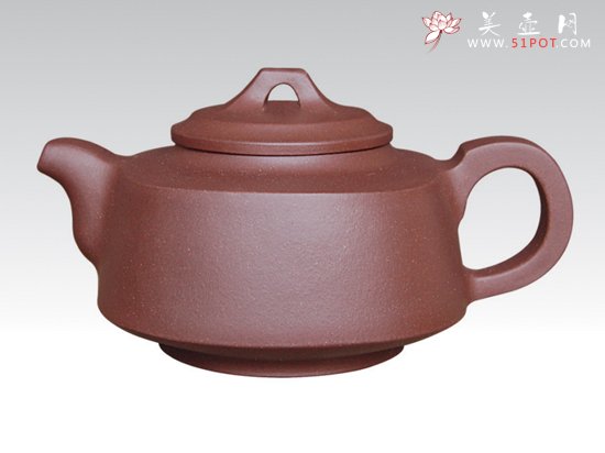 紫砂壶图片：汉韵  紫泥  2... - 宜兴紫砂壶网
