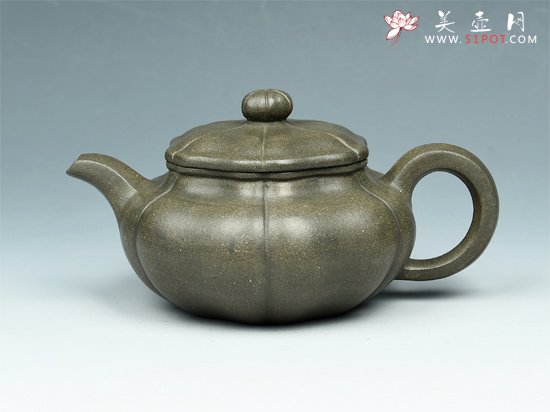 紫砂壶图片：葵仿古壶 - 宜兴紫砂壶网