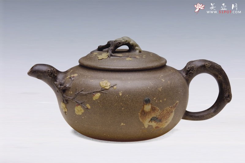 紫砂壶图片：四季系列-冬 - 宜兴紫砂壶网