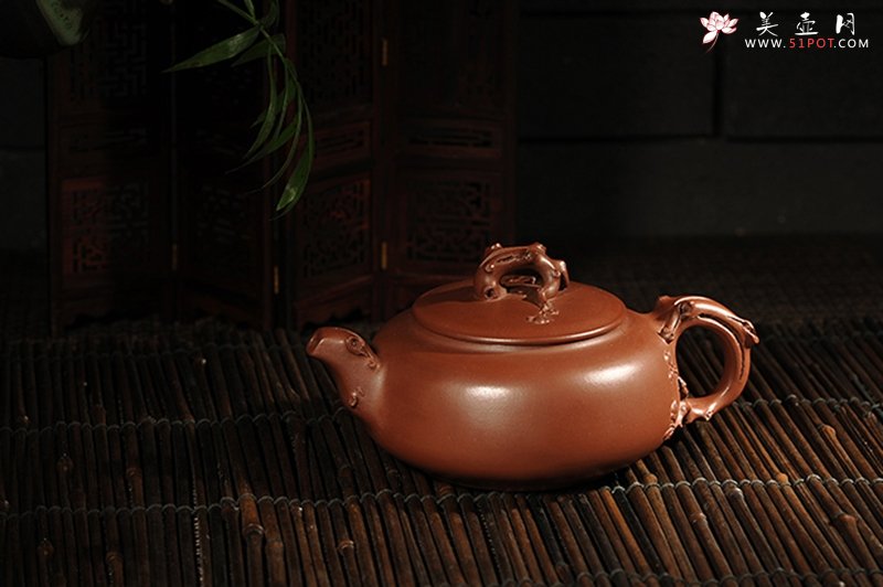 紫砂壶图片：梅雪争春 - 宜兴紫砂壶网