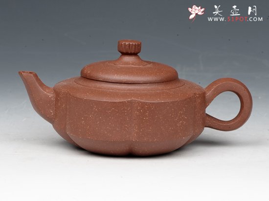 紫砂壶图片：如意周盘 - 宜兴紫砂壶网