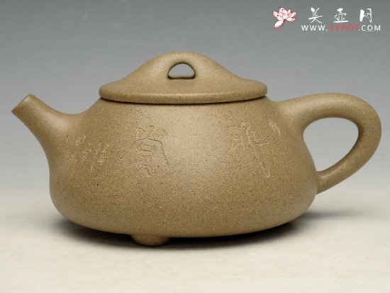 紫砂壶图片：景舟石瓢 泥料：段泥 320cc - 宜兴紫砂壶网
