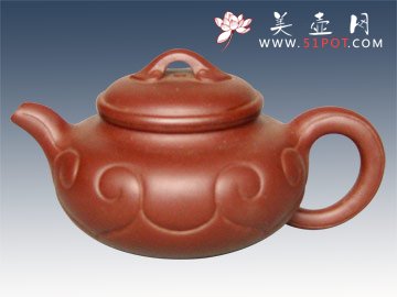 紫砂壶图片：如意仿古 - 宜兴紫砂壶网