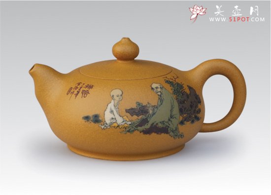 紫砂壶图片：禅悟 - 宜兴紫砂壶网