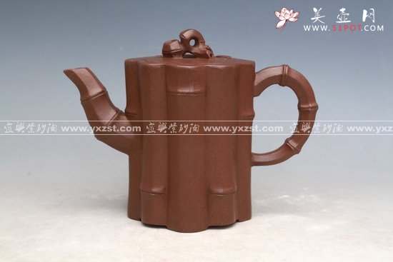 紫砂壶图片：竹段 - 宜兴紫砂壶网