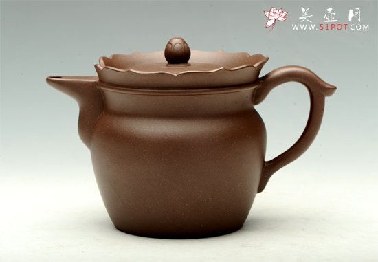 紫砂壶图片：僧帽2 - 宜兴紫砂壶网