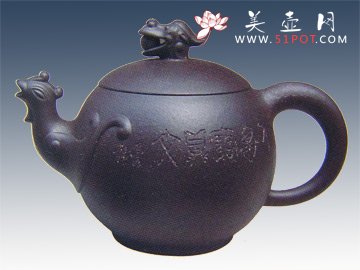 紫砂壶图片：福在眼前 - 宜兴紫砂壶网