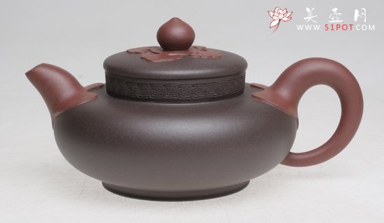 紫砂壶图片：云肩如意 - 宜兴紫砂壶网