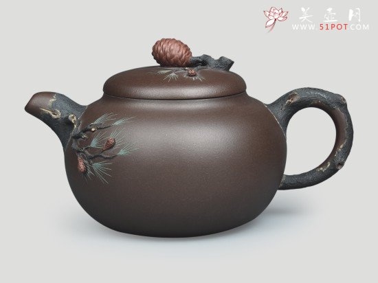 紫砂壶图片：劲松 - 宜兴紫砂壶网