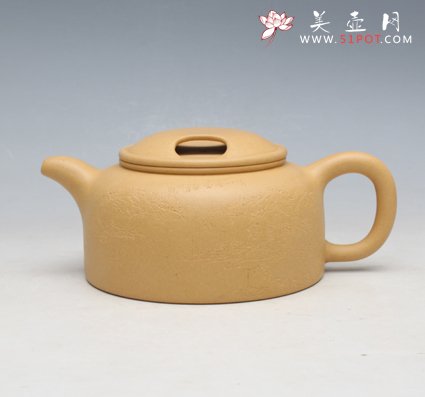 紫砂壶图片：牛盖莲子 - 宜兴紫砂壶网