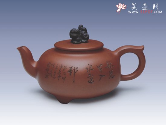 紫砂壶图片：萍子 - 宜兴紫砂壶网