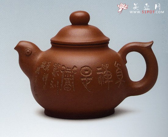 紫砂壶图片：真禅是福壶 - 宜兴紫砂壶网