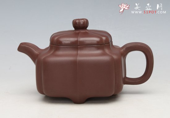 紫砂壶图片：锦囊魁宝350CC - 宜兴紫砂壶网