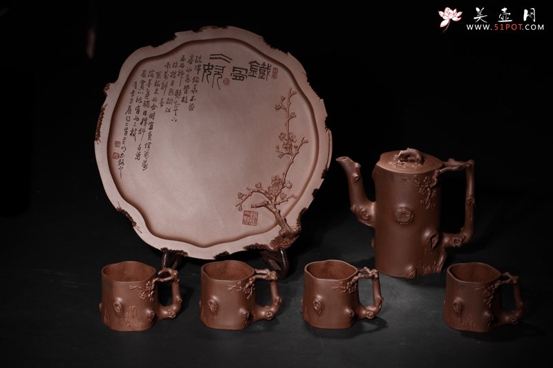 紫砂壶图片：铁骨冰姿 - 宜兴紫砂壶网