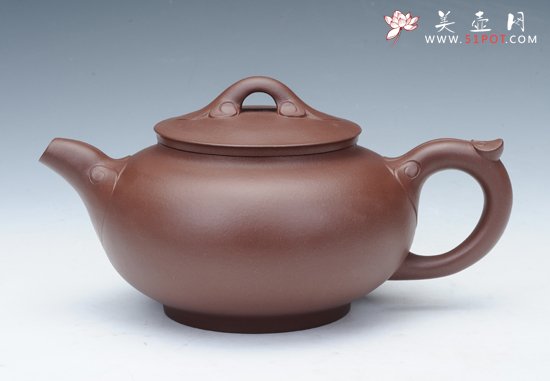 紫砂壶图片：如意壶 - 宜兴紫砂壶网