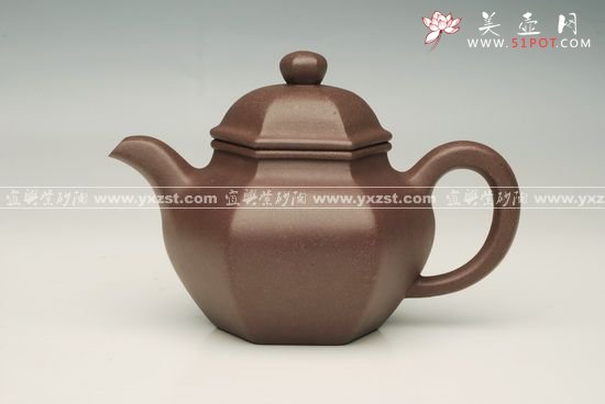 紫砂壶图片：六方报春 - 宜兴紫砂壶网