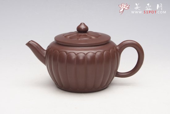 紫砂壶图片：葵花筋囊 - 宜兴紫砂壶网