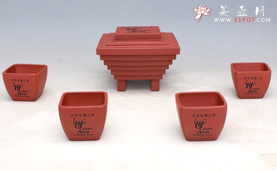 紫砂壶图片：世博礼壶 - 宜兴紫砂壶网