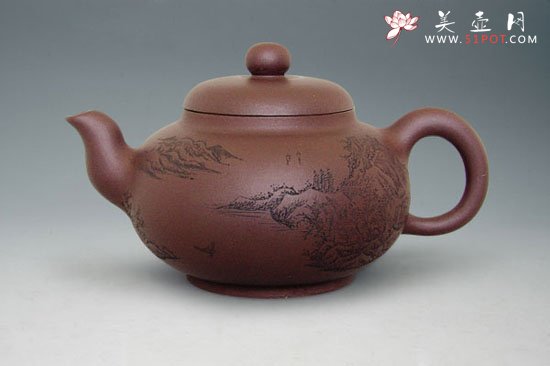 紫砂壶图片：涌泉 - 宜兴紫砂壶网