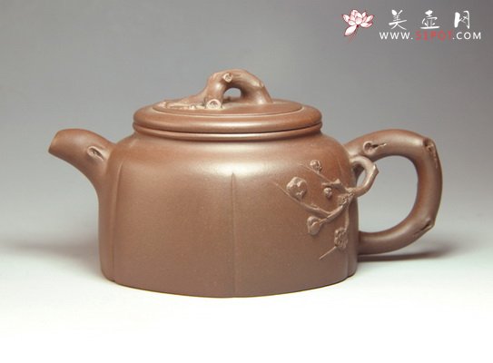 紫砂壶图片：屏梅 - 宜兴紫砂壶网