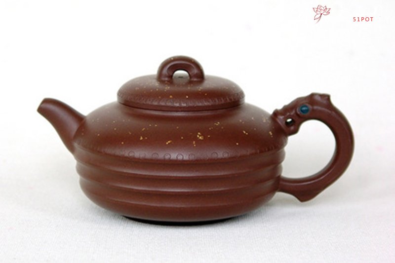 紫砂壶图片：龙潜金泉 - 宜兴紫砂壶网