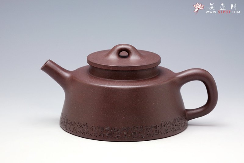 紫砂壶图片：鱼罩壶 - 宜兴紫砂壶网