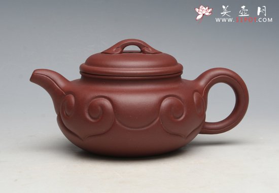 紫砂壶图片：仿古如意 - 宜兴紫砂壶网