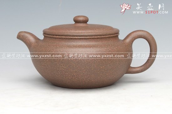 紫砂壶图片：仿古泥料：原矿蟹青泥 - 宜兴紫砂壶网