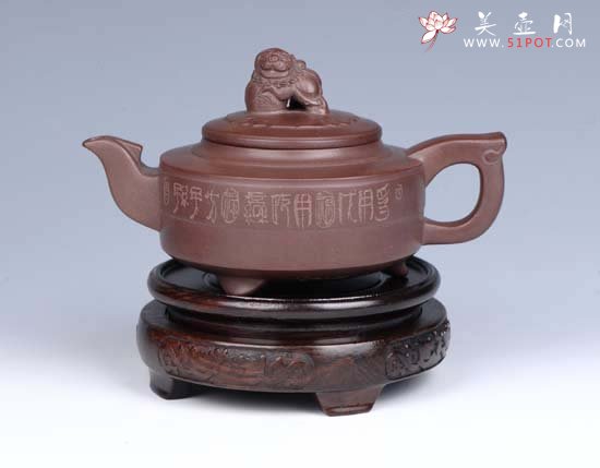 紫砂壶图片：- 中华情 - - 宜兴紫砂壶网