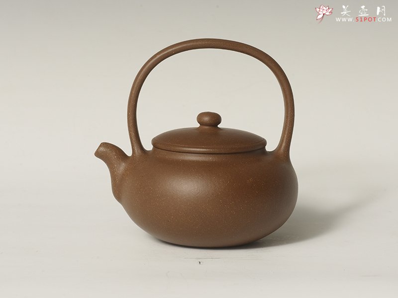 紫砂壶图片：臻韵提梁 - 宜兴紫砂壶网