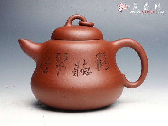 紫砂壶图片：葫芦 - 宜兴紫砂壶网