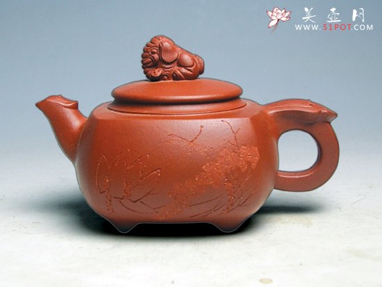 紫砂壶图片：吉祥如意 - 宜兴紫砂壶网