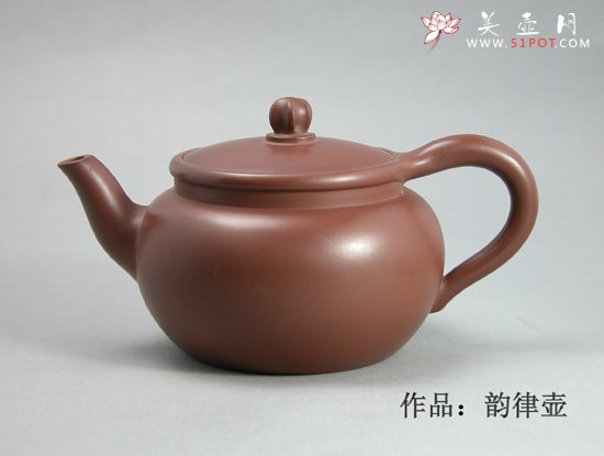 紫砂壶图片：韵律壶 - 宜兴紫砂壶网