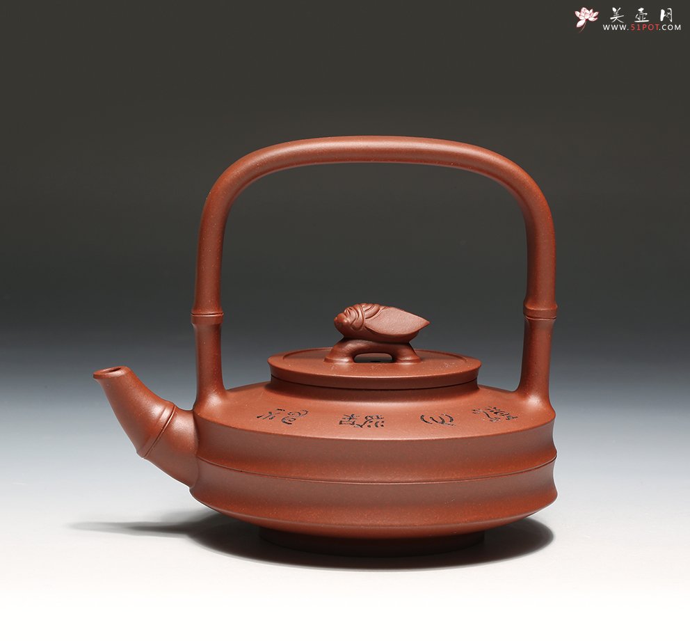 紫砂壶图片：知足常乐 - 宜兴紫砂壶网