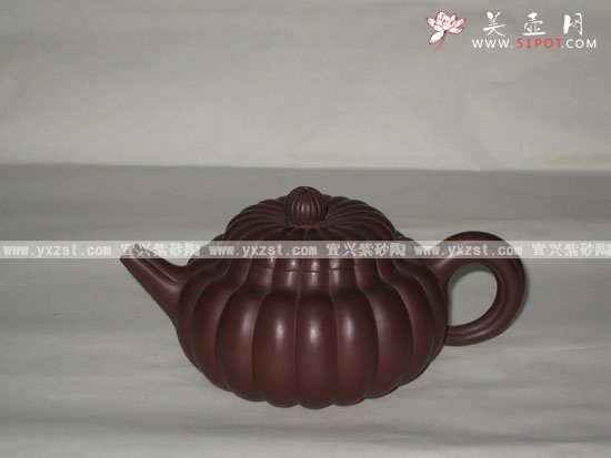 紫砂壶图片：囊瓜壶 - 宜兴紫砂壶网