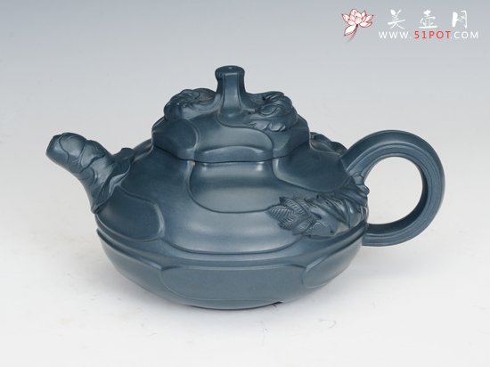 紫砂壶图片：风卷葵 - 宜兴紫砂壶网