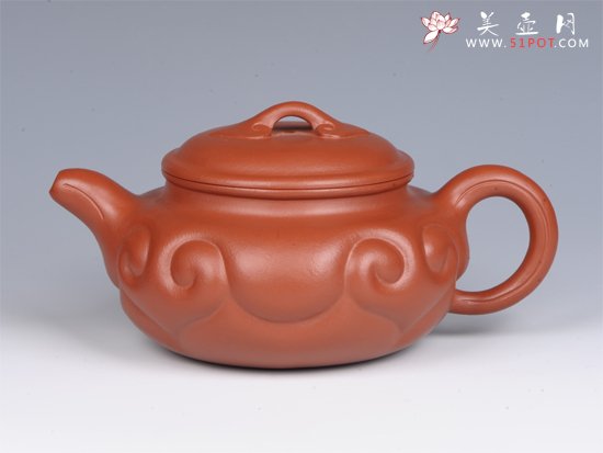 紫砂壶图片：- 仿古如意 - - 宜兴紫砂壶网