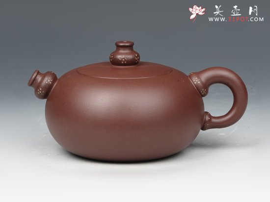 紫砂壶图片：纳福 - 宜兴紫砂壶网
